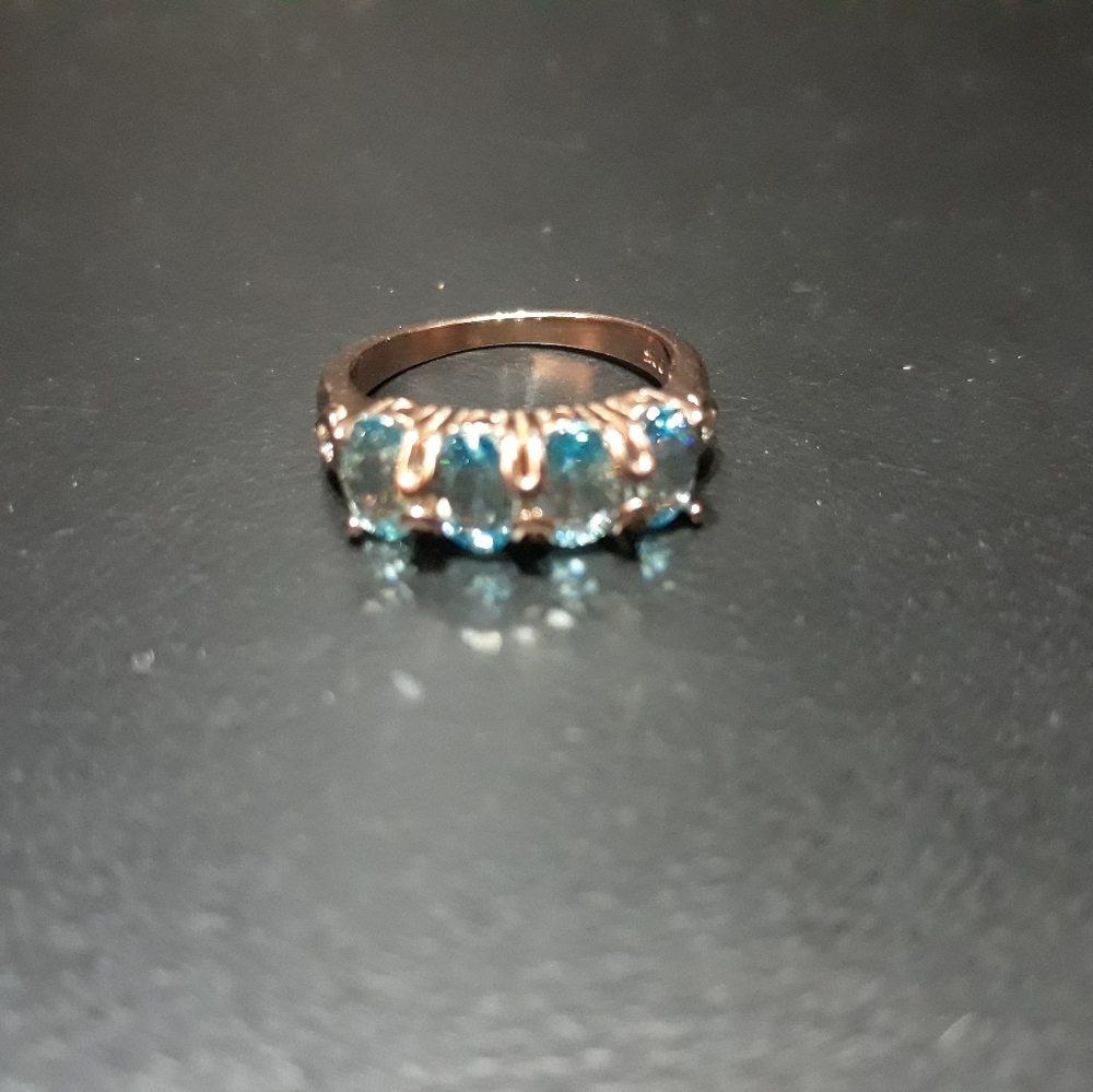 AAA Natural Seafoam Blue Zircon